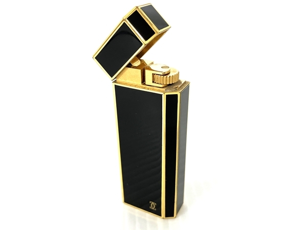 カルティエ ライター ゴールドxブラック Cartier 専用ケース