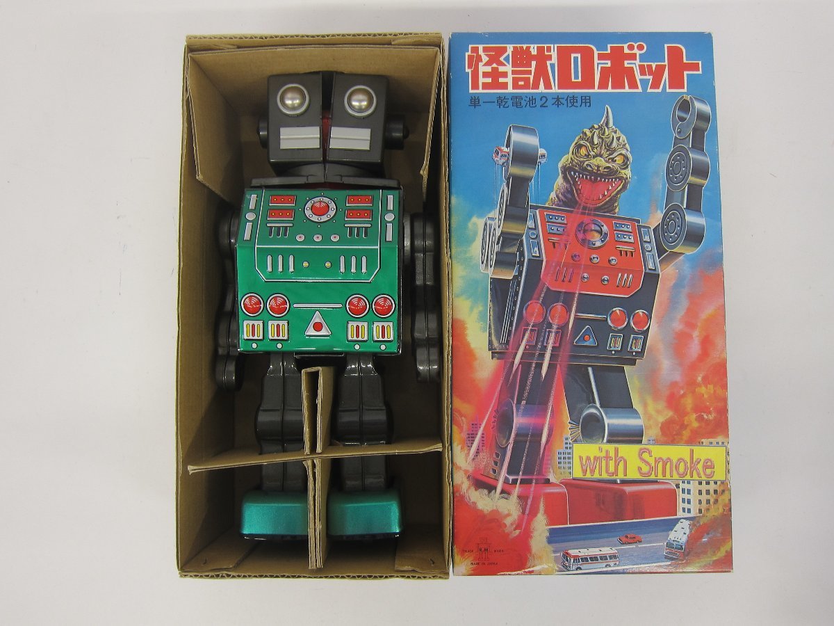 1円～おたからや◇Z0204-07 TRADE MARK 怪獣ロボット ブリキロボット