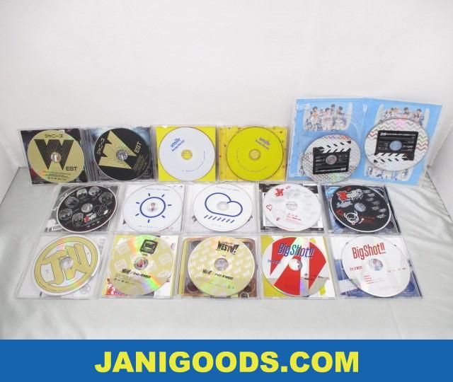 ジャニーズWEST CD 9点セット [良品] ジャニーズWEST CDセット CD 2点