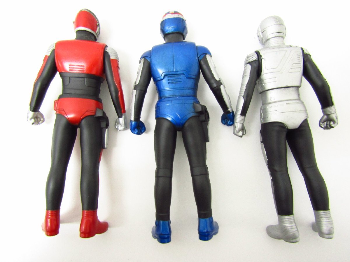 宇宙刑事ギャバン / シャリバン / シャイダー 3体セット ソフビ ◇8967