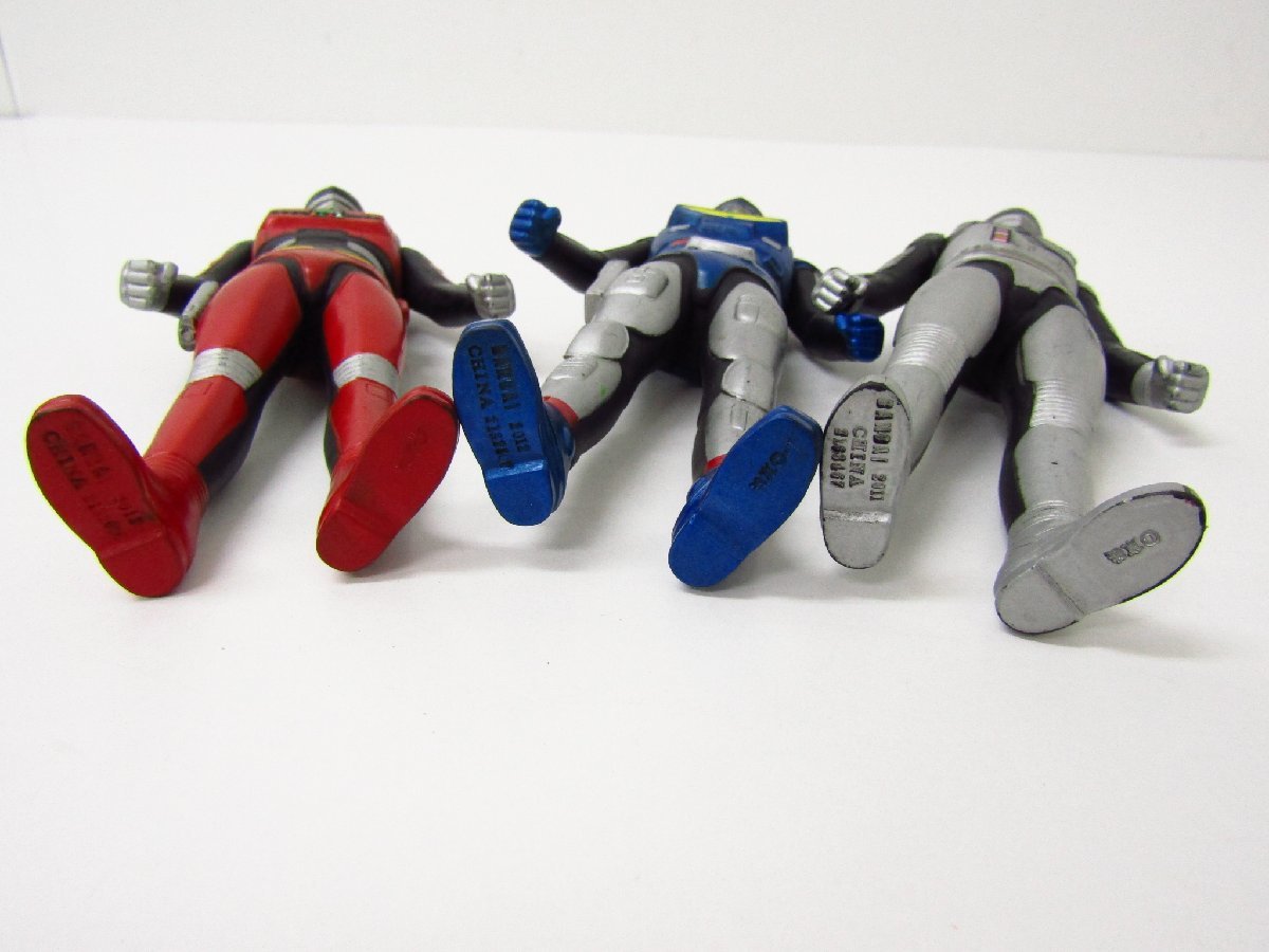 ギャバン シャイダー シャリバン ソフビ3体セット ソフビ「宇宙刑事ギャバン・シャリバン・シャイダー」3個セット（新品