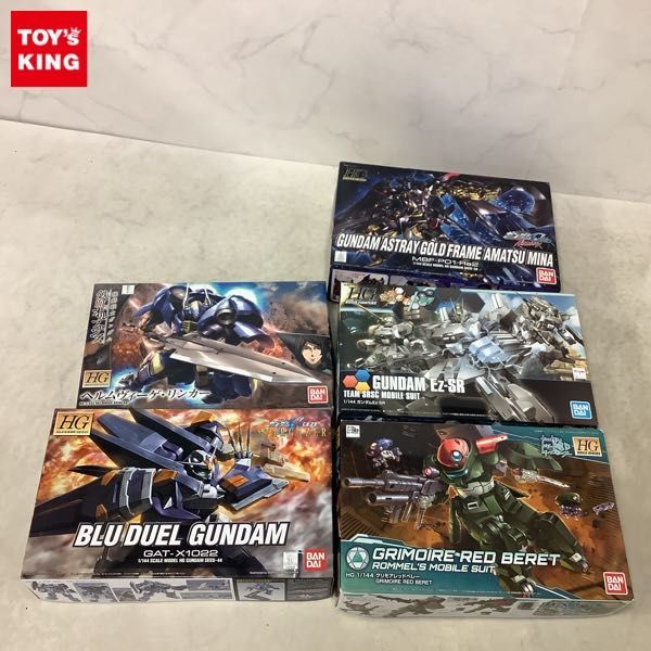 人気SALE，新作登場 1円〜 HG 1/144 ガンダムアストレイ ゴールドフレーム天ミナ ガンダムEz-SR他(ガンダム)｜売買されたオークション情報、yahooの商品情報をアーカイブ公開 - オークファン その他