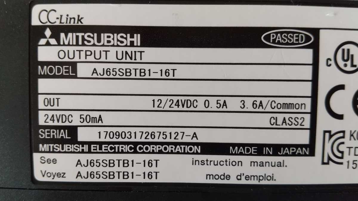 MITSUBISHI ELECTRIC AJ65SBTB1-16T(442) Mitsubishi AJ65SBTB1-16T MITSUBISHI AJ65SBTB1-16DT Melsec 16T1