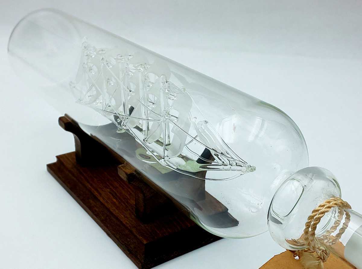 ☆ベネチア ムラーノ ガラス ボトルシップ elippe S.XIX☆MURANO