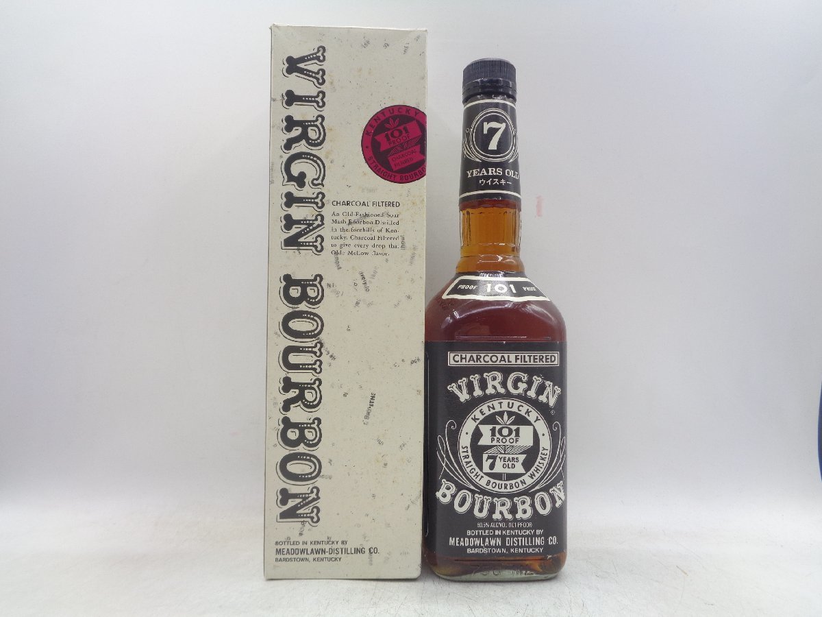 VIRGIN VIRGIN BOURBON 7年 101 ヴァージン バーボン ウイスキー