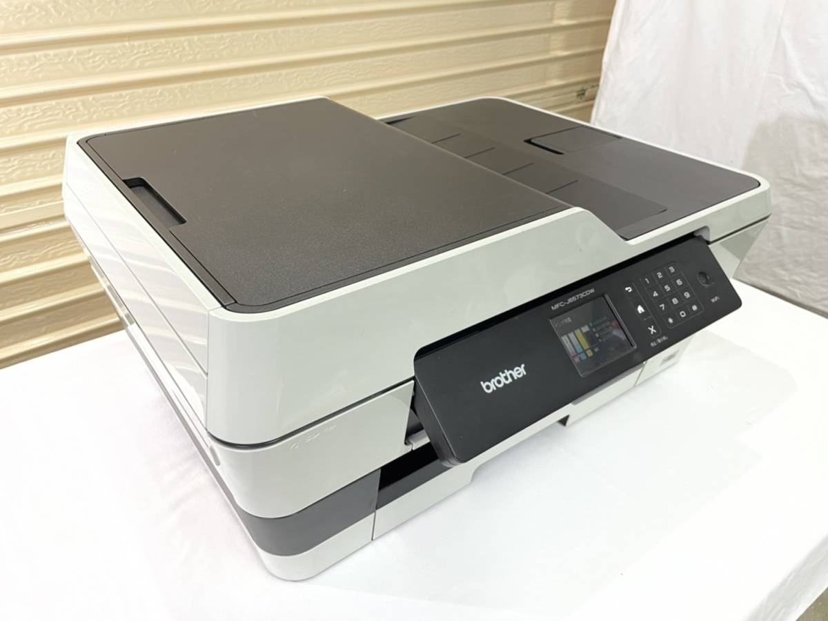 事務機器 サ07】インクジェットプリンター 複合機 MFC-J6573CDW ブラザー