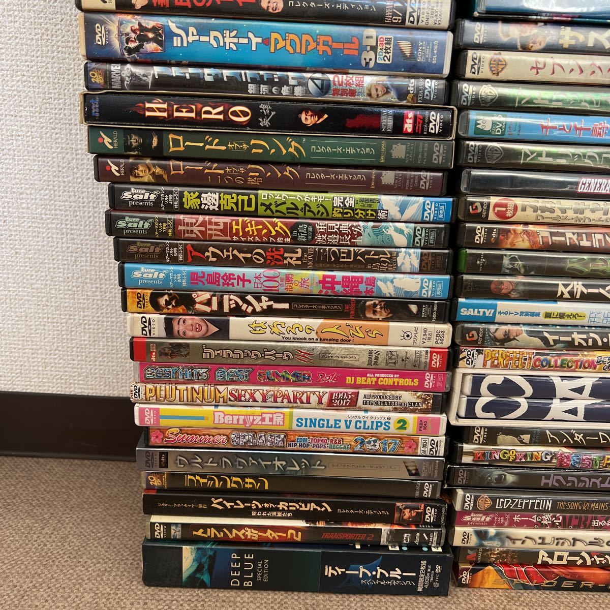 1スタ DVD100本以上まとめ売り 大量 現状品 邦画 洋画 アニメ スポーツ 