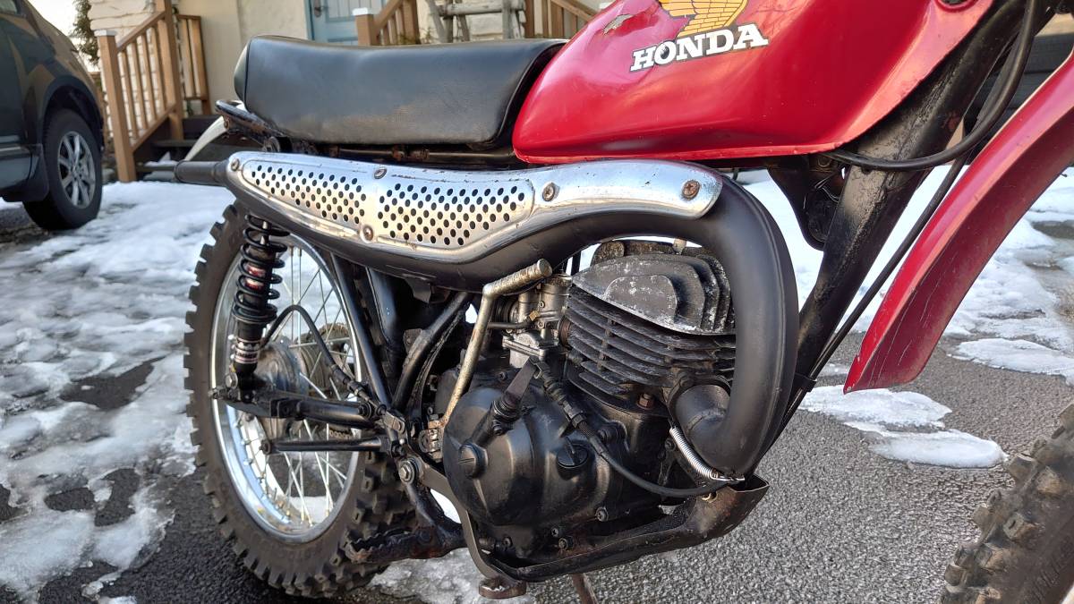 HONDA　エルシノア125　MT125　エンジン部品　中古品 ホンダ エルシノア？125 エルシノア125 MT125 ホンダ 中古品 0 実働