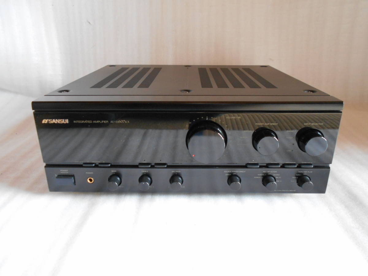 SANSUI プリメインアンプ AU-α607KX サンスイ オーディオ機器 AU-α607