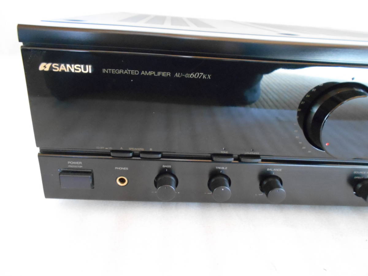 SANSUI プリメインアンプ AU-α607KX サンスイ オーディオ機器 AU-α607