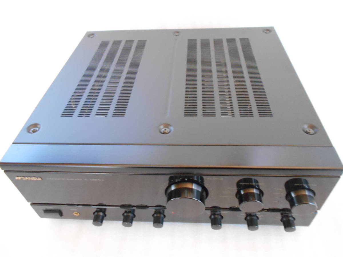 SANSUI プリメインアンプ AU-α607KX サンスイ オーディオ機器 AU-α607