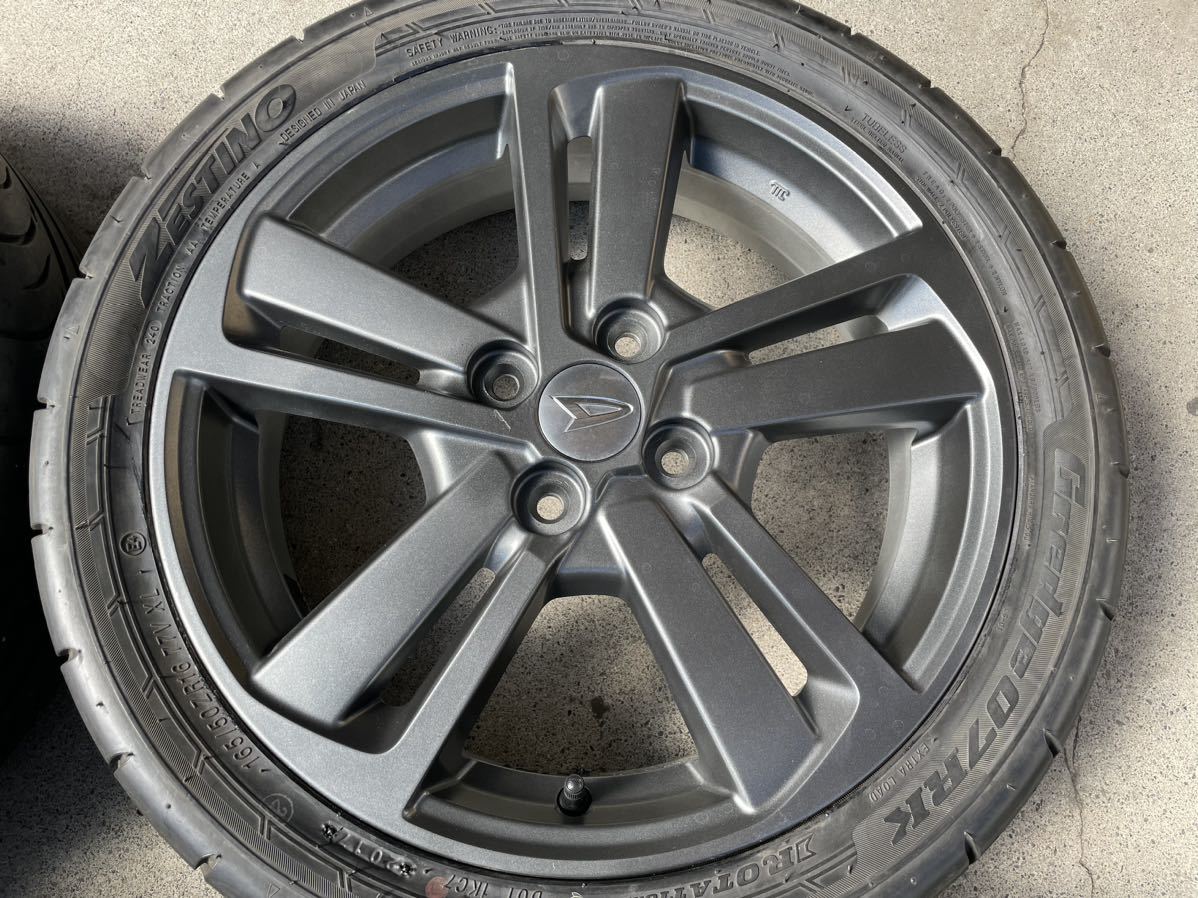 165/50R16 ブリヂストン コペン 純正ホイール タイヤセット 新車外し ダイハツ コペン 純正ホイール タイヤセット 新車外し 165/50R16