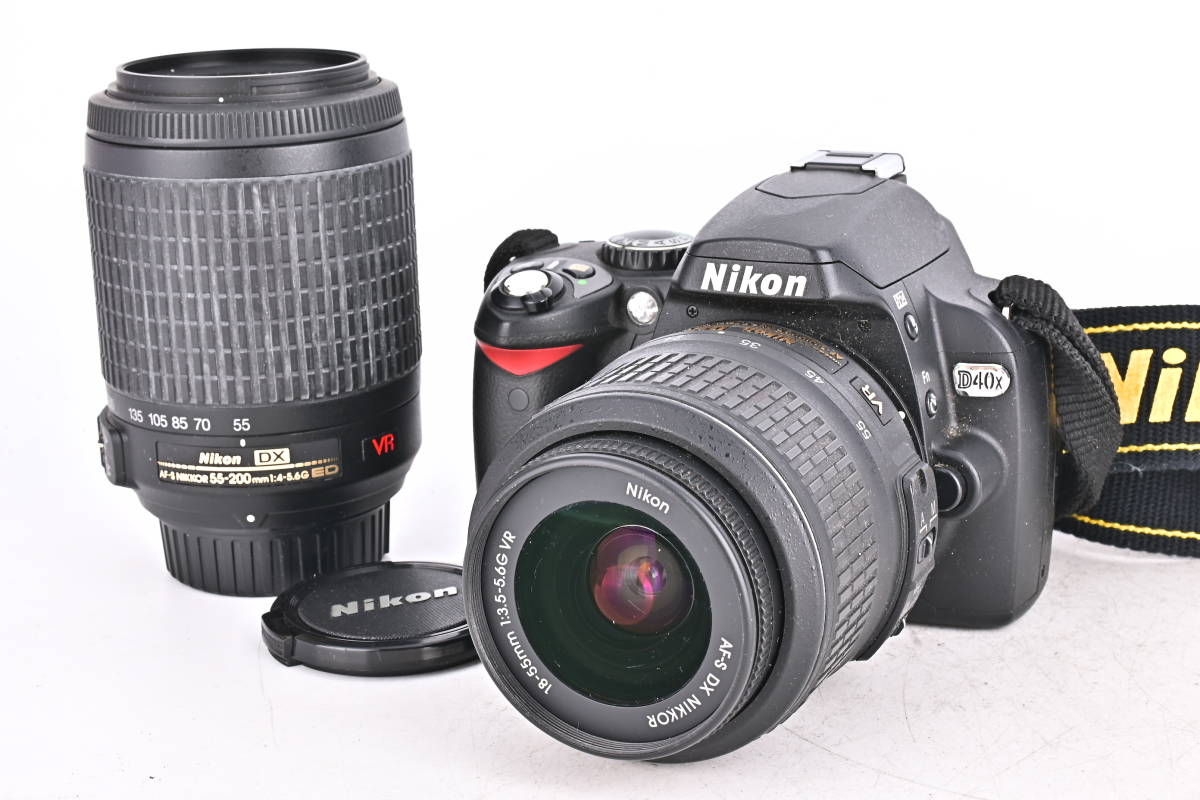 D40 Nikon デジタル一眼レフカメラ | 18-55mm DX AF-S 一眼レフ レンズ