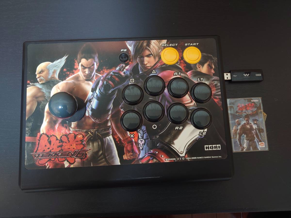 中古 HORI製 鉄拳6 TEKKEN6 PS3 プレイステーション PlayStation 専用 