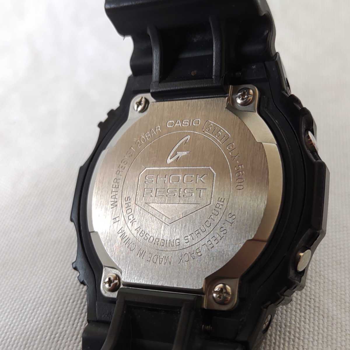 CASIO G-SHOCK G-LIDE カシオ Gショック タイドグラフ サーフィン マリンスポーツ G-LIDE G-SHOCK CASIO G-SHOCK（G-ショック カシオ&frasl;G−SHOCK&frasl;GLX-5600&frasl;Bランク&frasl;06 GLX-5600