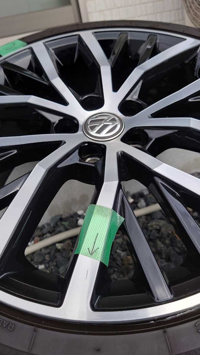 フォルクスワーゲン ポロ 6C GTI 純正ホイール スタッドレスタイヤ