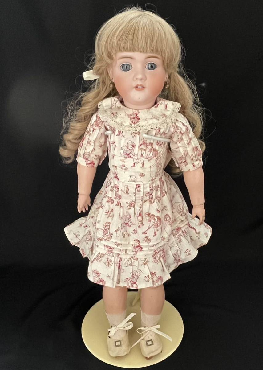 アンティーク ドイツ ジャーマン ビスクドール コンポジション お人形