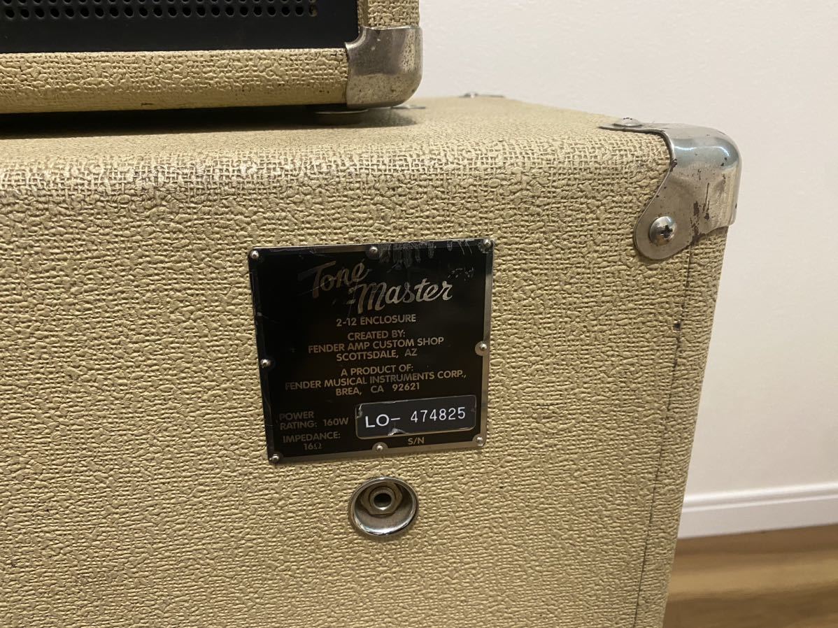 fender custom shop tone master キャビセット ビンテージ 90年代 