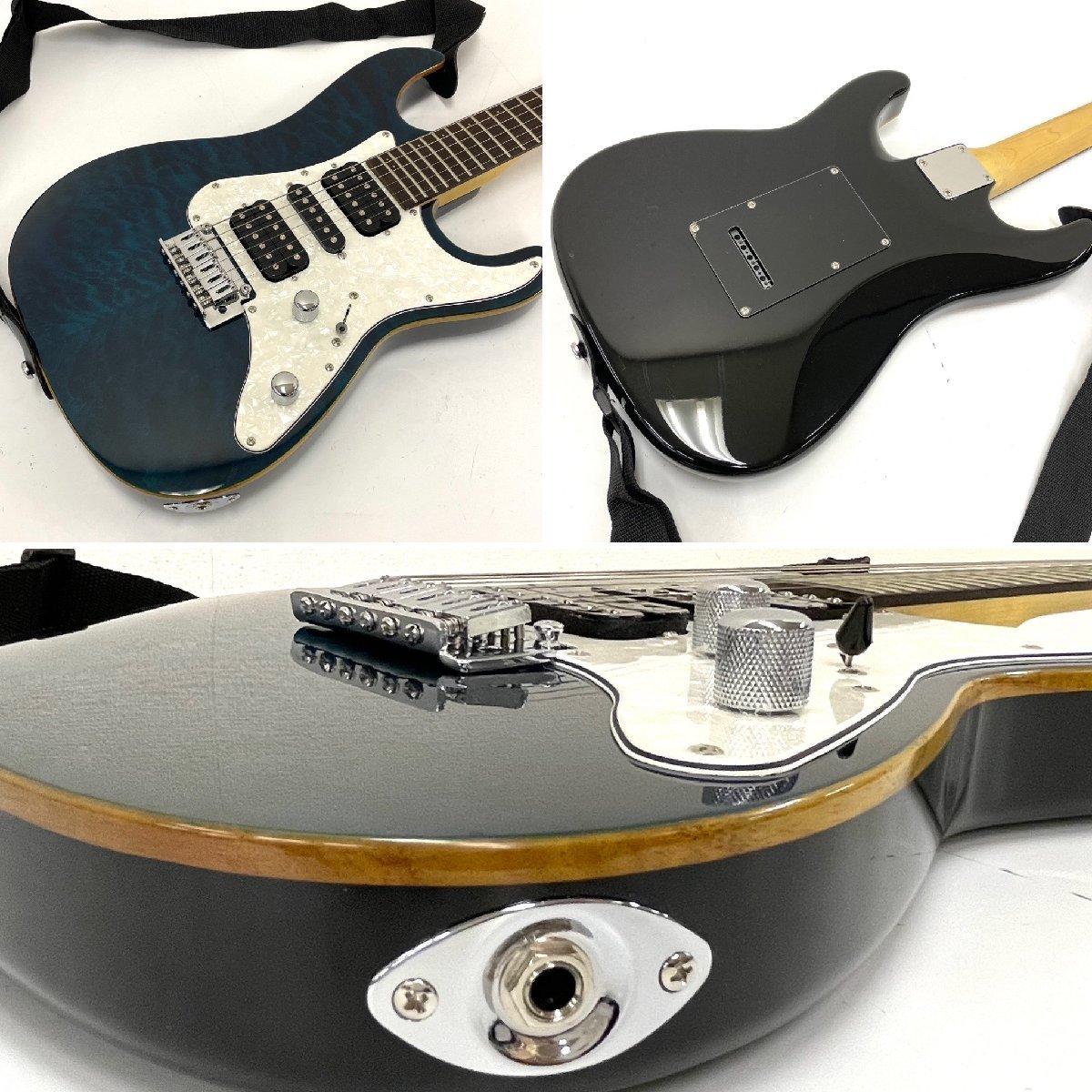 ◇メイビス Mavis◇エレキギター 楽器 弦楽器 グリーン 本体 ソフト