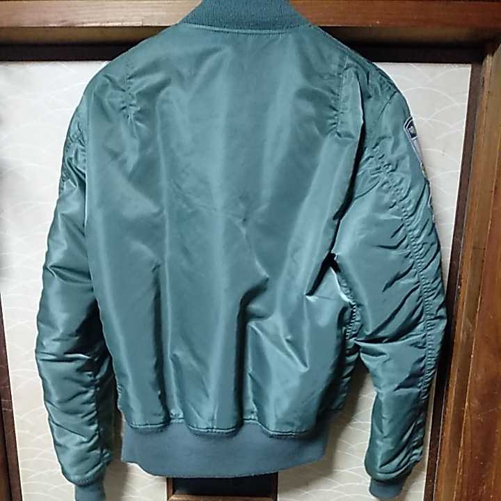 AVIREX アビレックス MA-1 TOP GUN トップガン セージグリーン Lサイズ