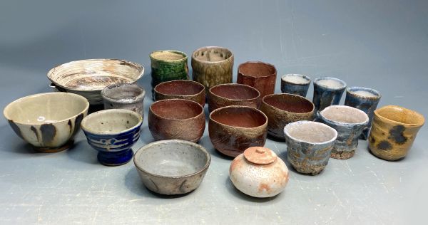 湯呑・食器 まとめて 20点」 星正幸 三島 刷毛目 片口 鉢 備前 小鉢