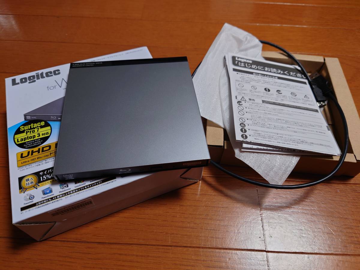 ☆ ロジテック Logitec LBD-PUD6U3LGY グレー BU40N BU10 USB3.0 外 