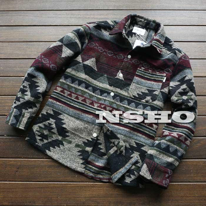  3001表記XXL 最上級プレミアム メンズ AUTUMN 民族ネイティブ オルテガ ヴィンテージ ネルシャツ長袖 ジャケット アウター トップス(XLサイズ以上)｜売買されたオークション情報、yahooの商品情 ジャンパー、ブルゾン一般