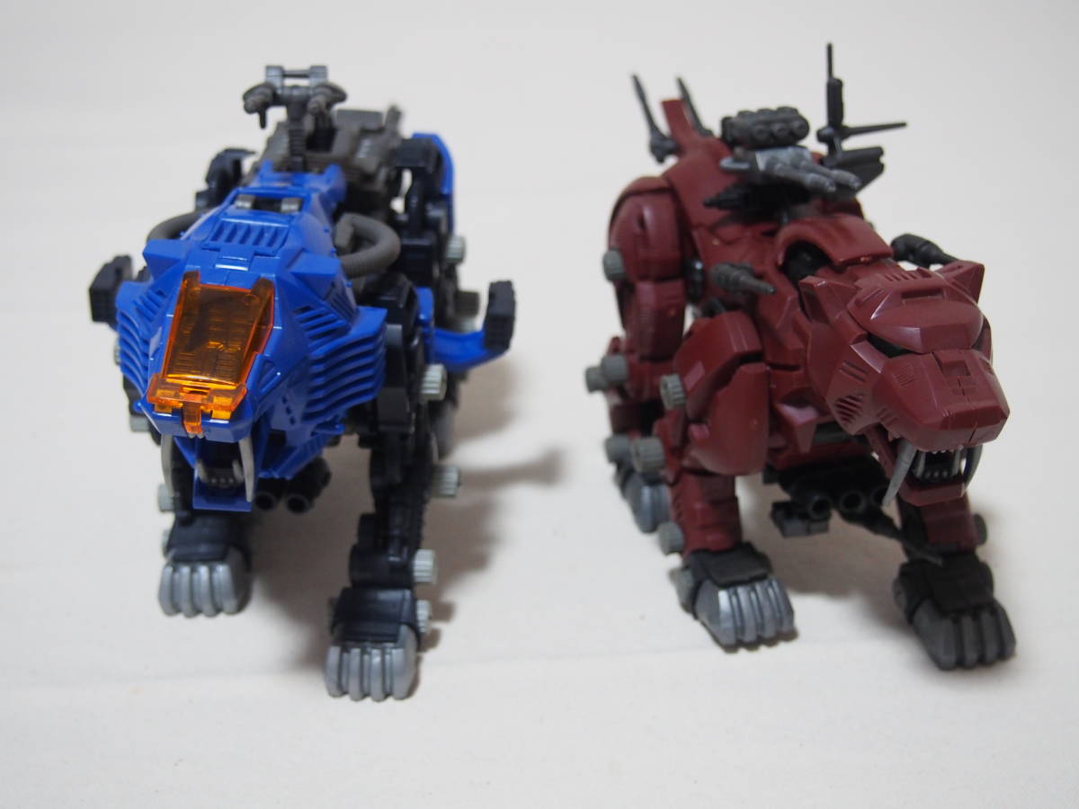 旧ゾイド サーベルタイガー 強化パーツ付き 動作確認済 メカ生体版