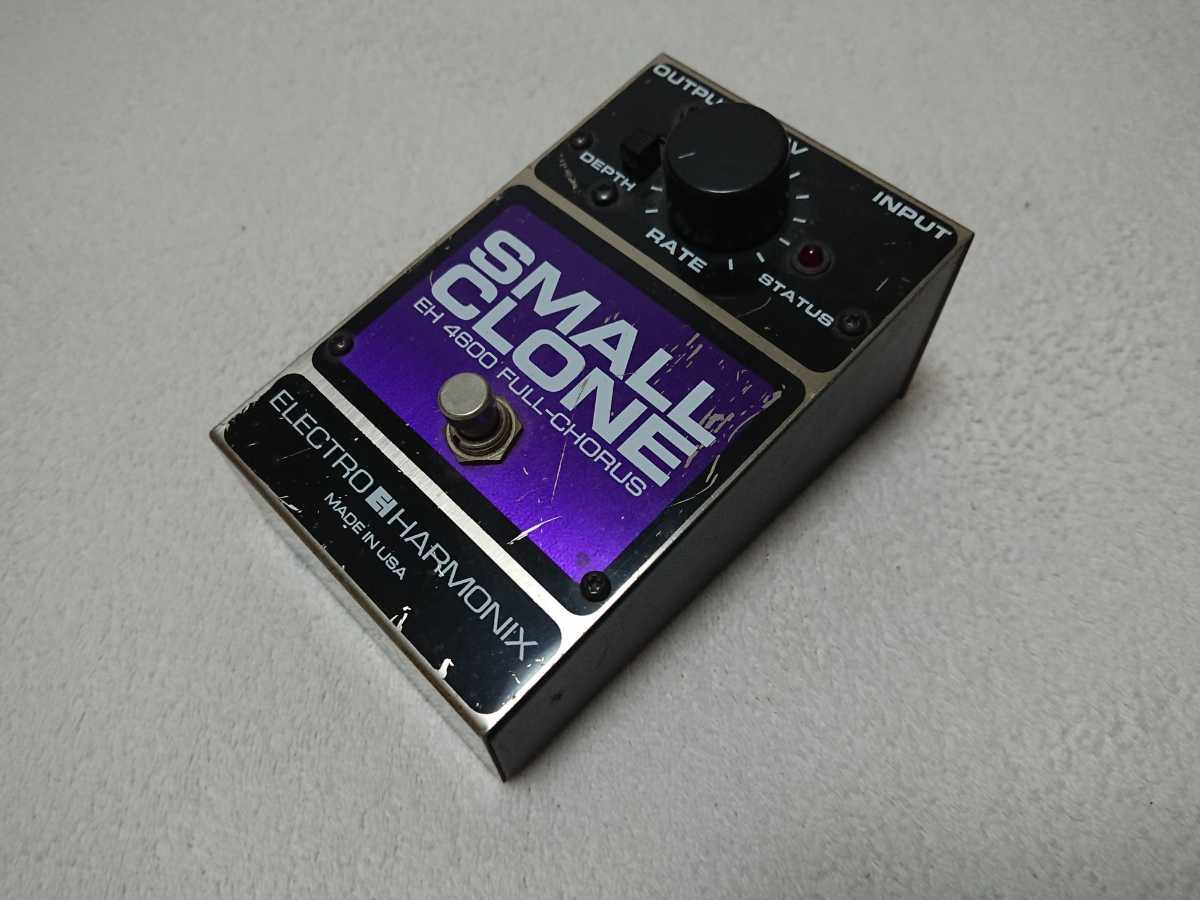 低価，正規品 ELECTRO HARMONIX SMALL CLONE EH4600 FULL-CHORUS(コーラス)｜売買されたオークション情報、yahooの商品情報をアーカイブ公開 - オークファン エフェクター