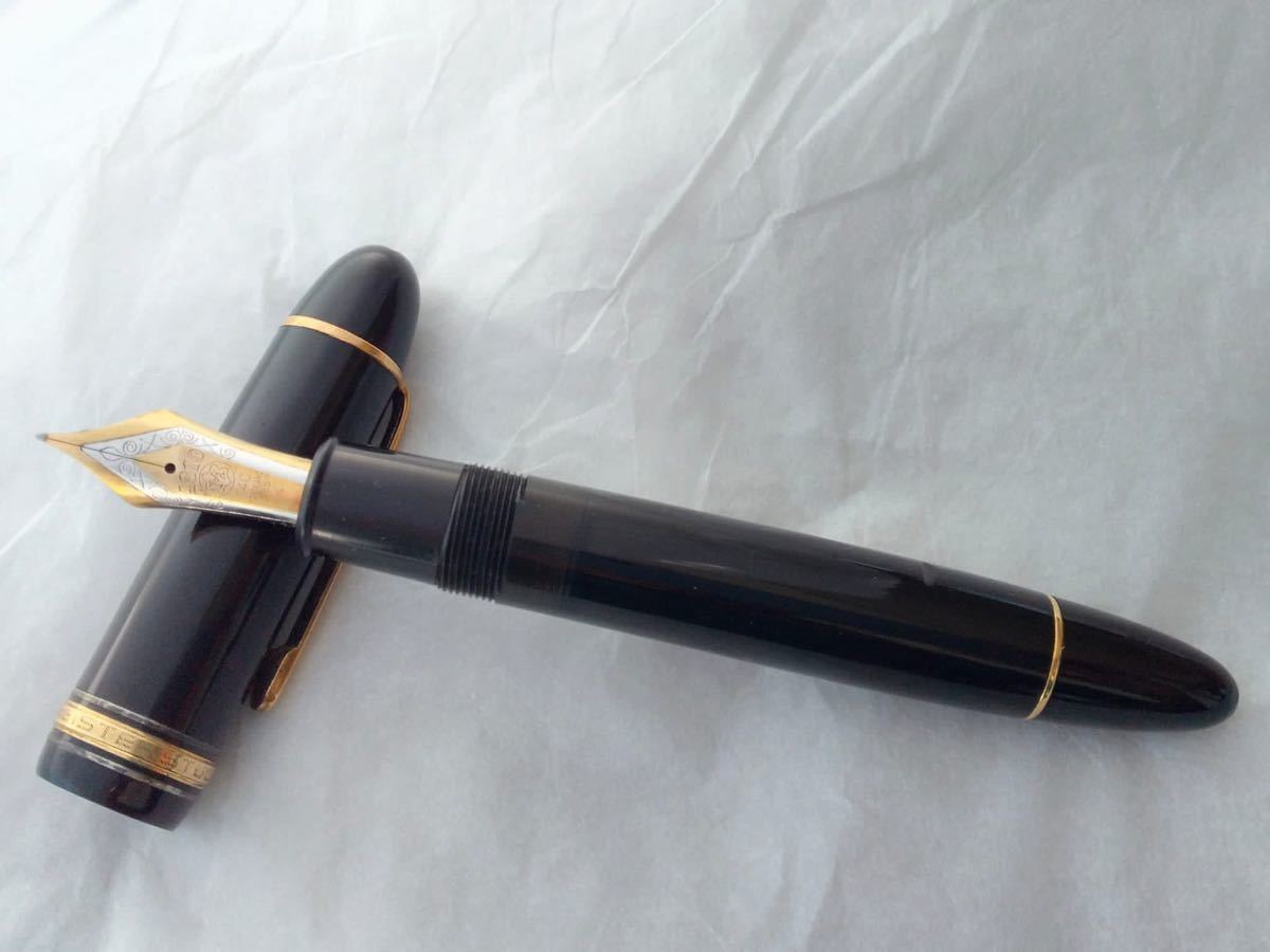 希少 モンブラン 149 アイボリースター EF 美品 1950年代 万年筆 90s