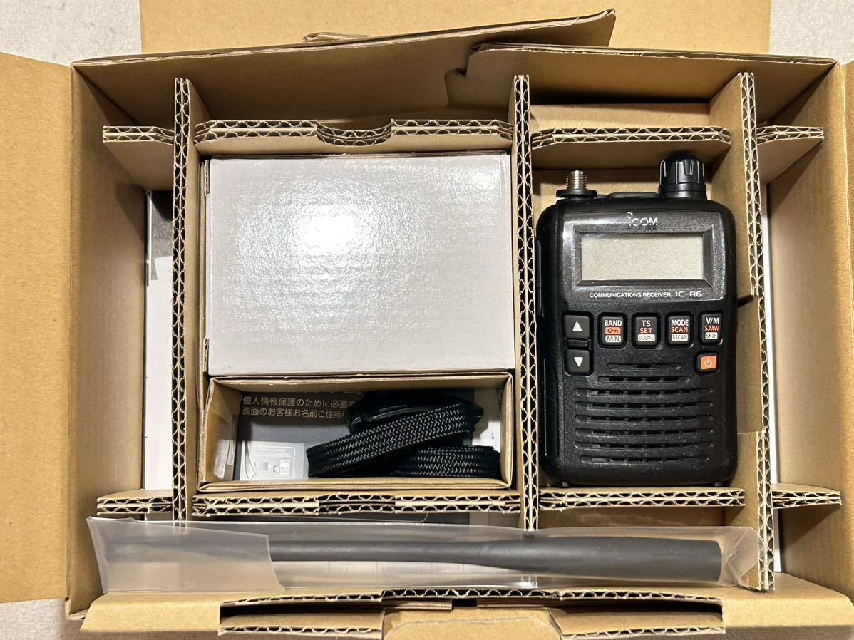 ICOM アイコム IC-R6 広帯域受信機 中古 動作確認済 エアバンド