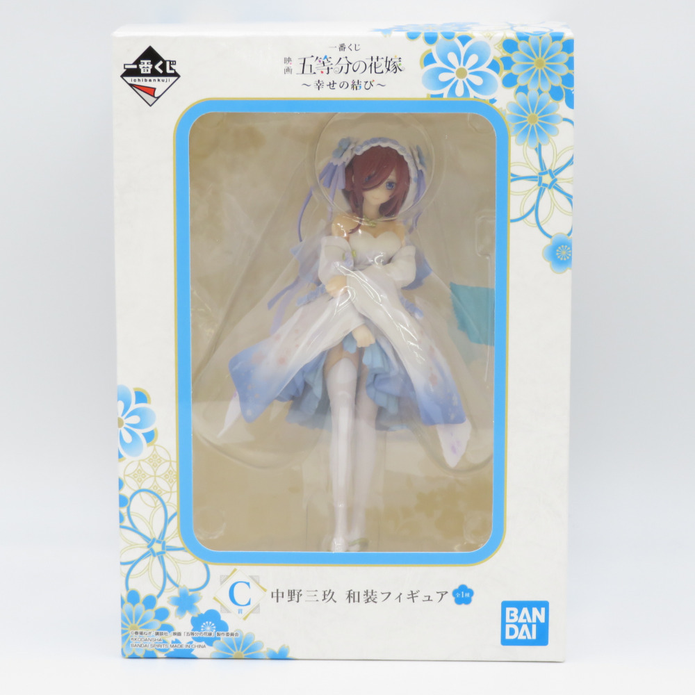 激安大特価，2025 BANDAI バンダイ フィギュア 開封品 一番くじ 映画 五等分の花嫁 幸せの結び C賞 中野三玖 和装フィギュア(その他)｜売買されたオークション情報、yahooの商品情報をアーカイブ公開 - オークフ その他