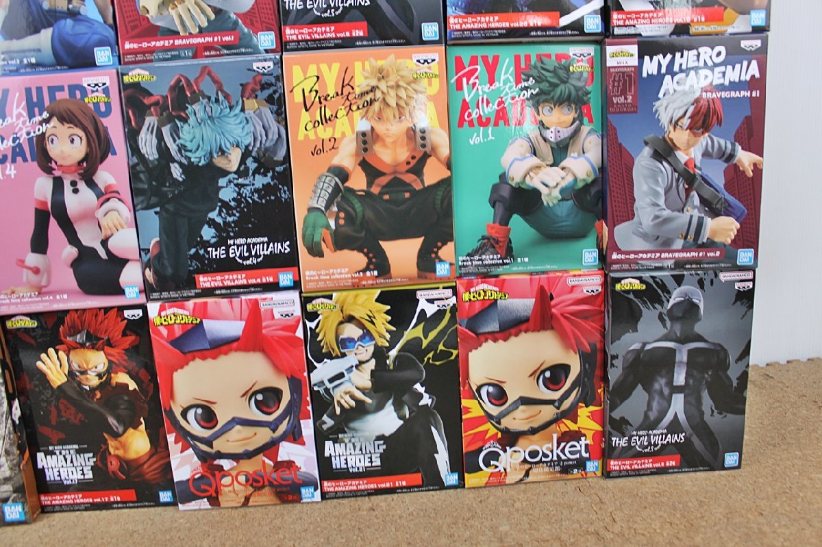 BR-894] ヒロアカ 一番くじ プライズ フィギュア まとめ売り 開封未