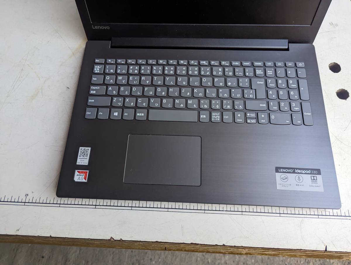 lenovo ideapad 330-15AST 81D600JAJP A9-9425 3.1GHz ノートパソコン