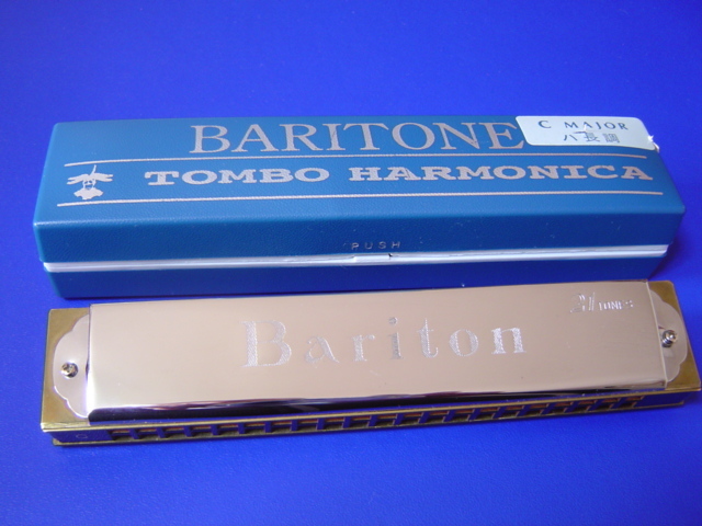 美品★トンボ・ハーモニカ・バリトン/TOMBO HARMONICA　BARITONE/No１８21/C★ 