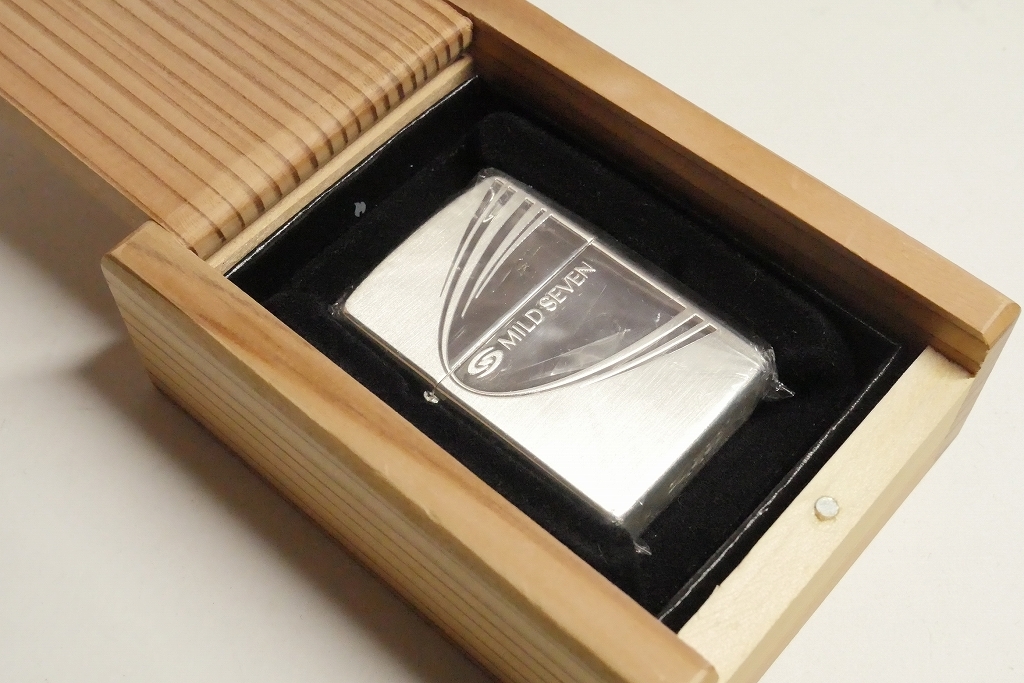 【限定SALE，大得価】 R09 MILDSEVEN NIPPON 木箱付 ZIPPO(Zippo)｜売買されたオークション情報、yahooの商品情報をアーカイブ公開 - オークファン Zippo