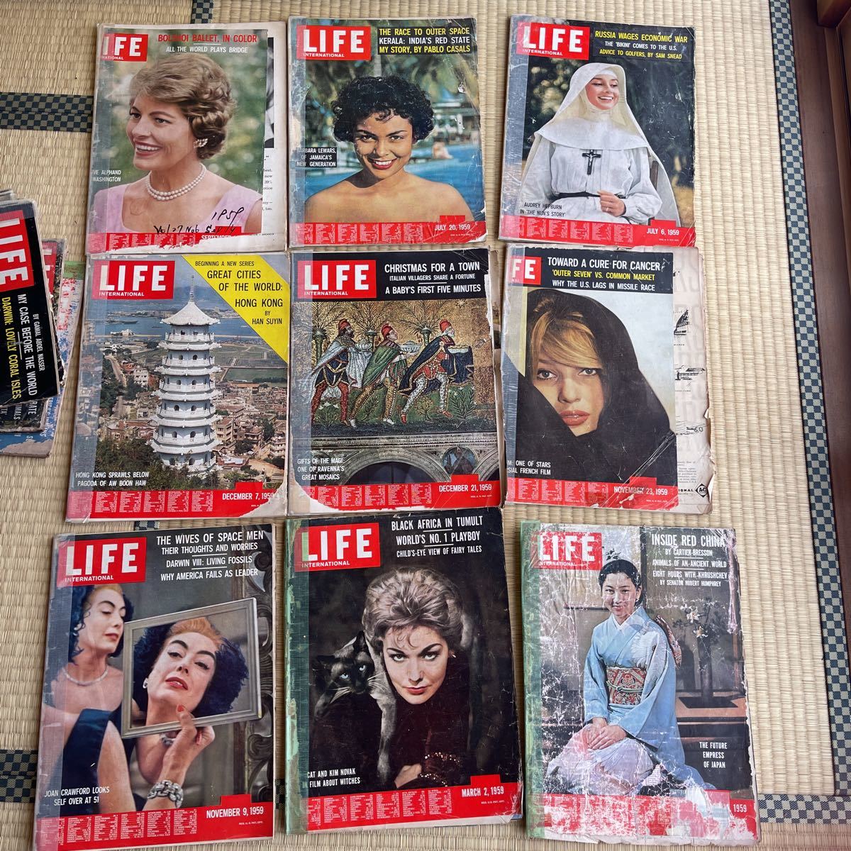 LIFE誌 1959年11月9日号 マリリン・モンロー表紙 本 LIFE誌 1959年11月