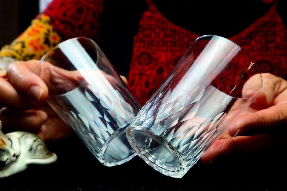 BACCARAT RICHELIEU H.8.6cm オールドバカラ アンティーク クリスタル