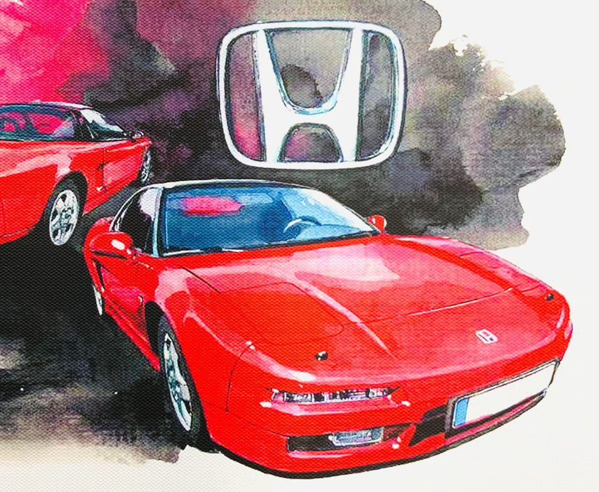 ポスター キャンバス PJ32 HONDA ホンダ NSX スポーツカー USDM JDM 