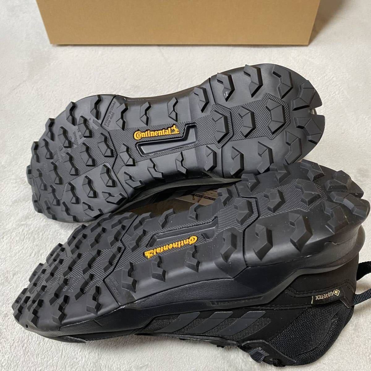 新品 GORE-TEX adidas TERREX AX4 MID GTX テレックス ゴアテックス 正規品 黒 27.5 US9.5 トレッキングシューズ ミッドカット ハイキング