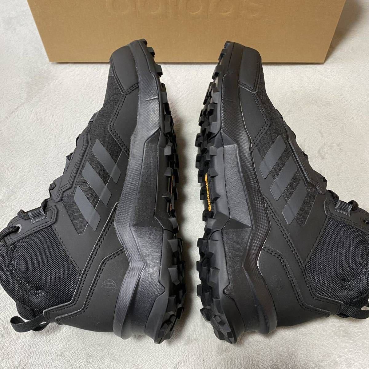 新品 GORE-TEX adidas TERREX AX4 MID GTX テレックス ゴアテックス 正規品 黒 27.5 US9.5 トレッキングシューズ ミッドカット ハイキング