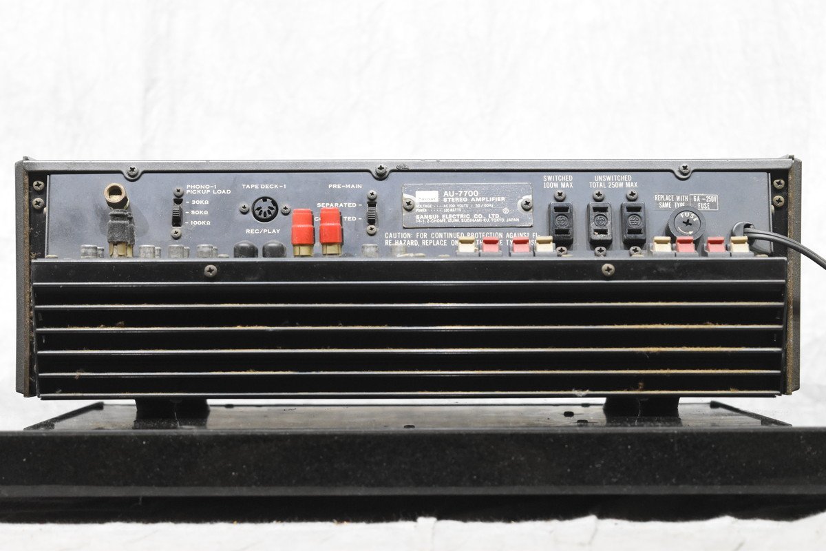 AU-7700 SANSUI サンスイ プリメインアンプ ジャンク品 Sansui