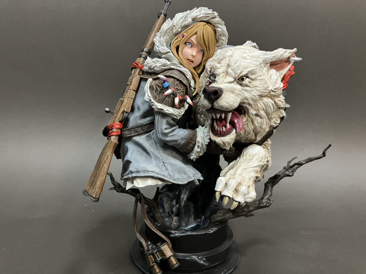 完成品 ガレージフィギュア「北領奇譚」1/10 北領奇譚 ガレージキット