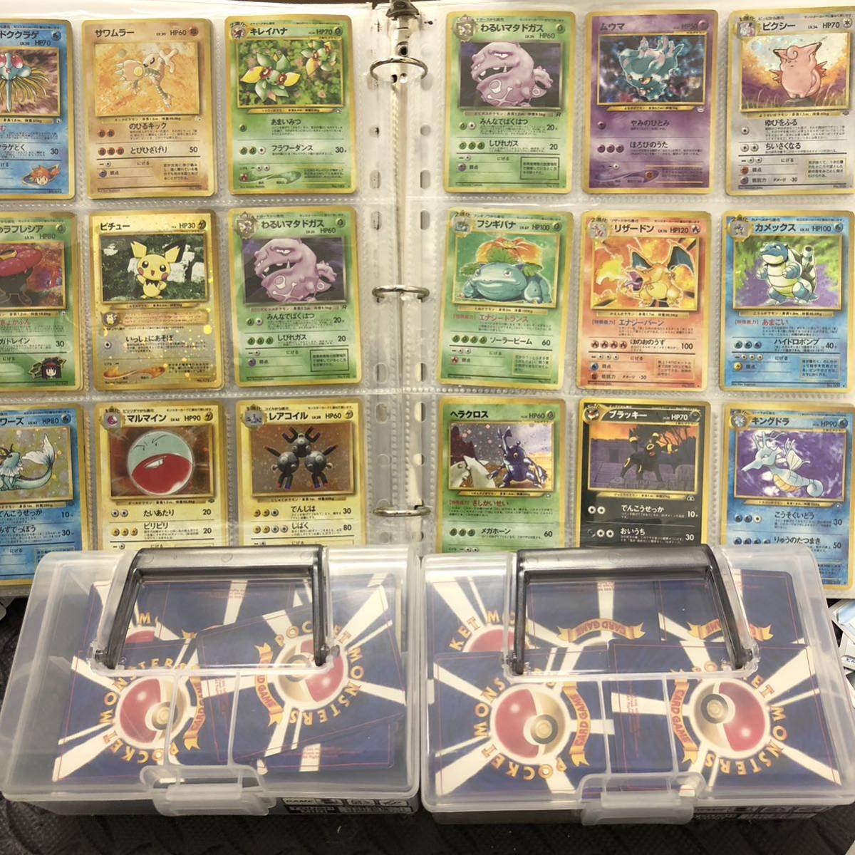 ポケモンカード 大量 リザードン カメックス フシギバナ 引退 ピチュ
