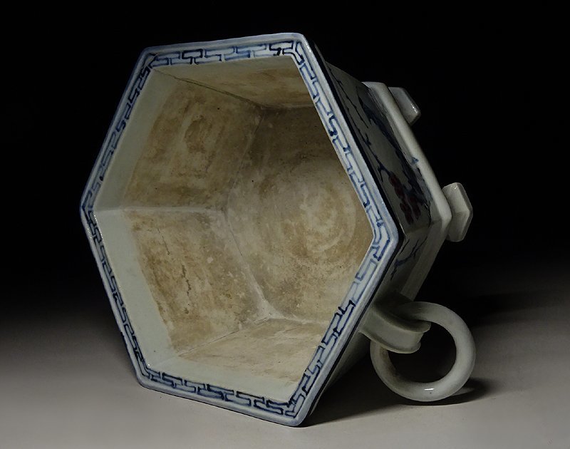 朝鮮美術 李朝 高麗白磁 染付 花文 小壷 M R7500 朝鮮美術 李朝 高麗