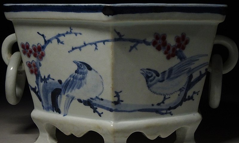 李朝 染付 花文壺 朝鮮古美術 | 骨董品買取 古美術