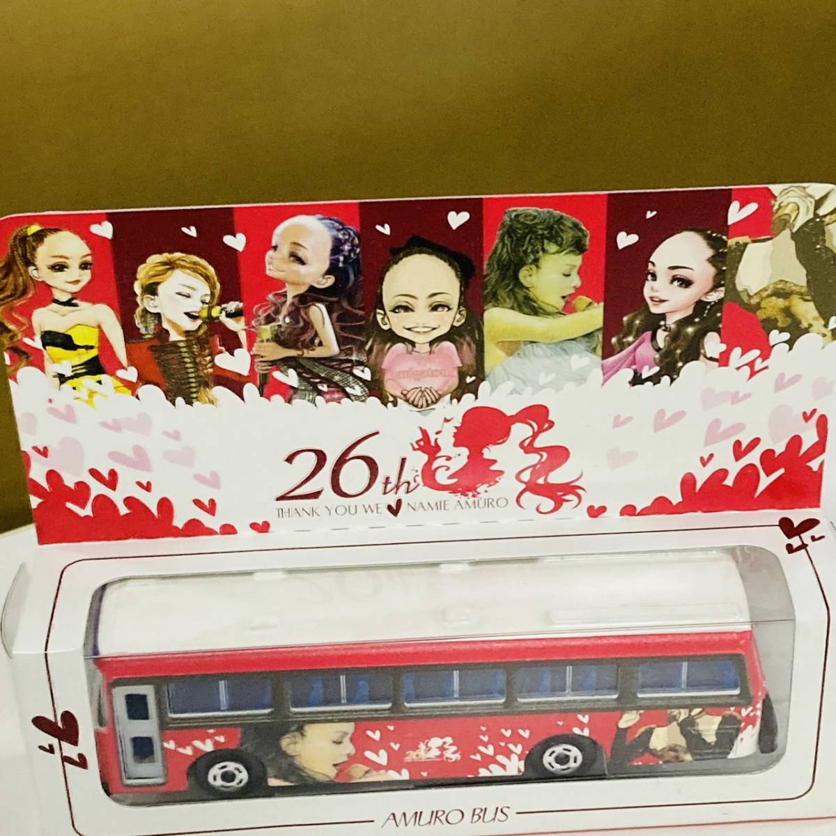 【新品未使用】安室奈美恵　ラッピングカー　バス 新品未使用安室奈美恵 ラッピングカー バス 安室奈美恵
