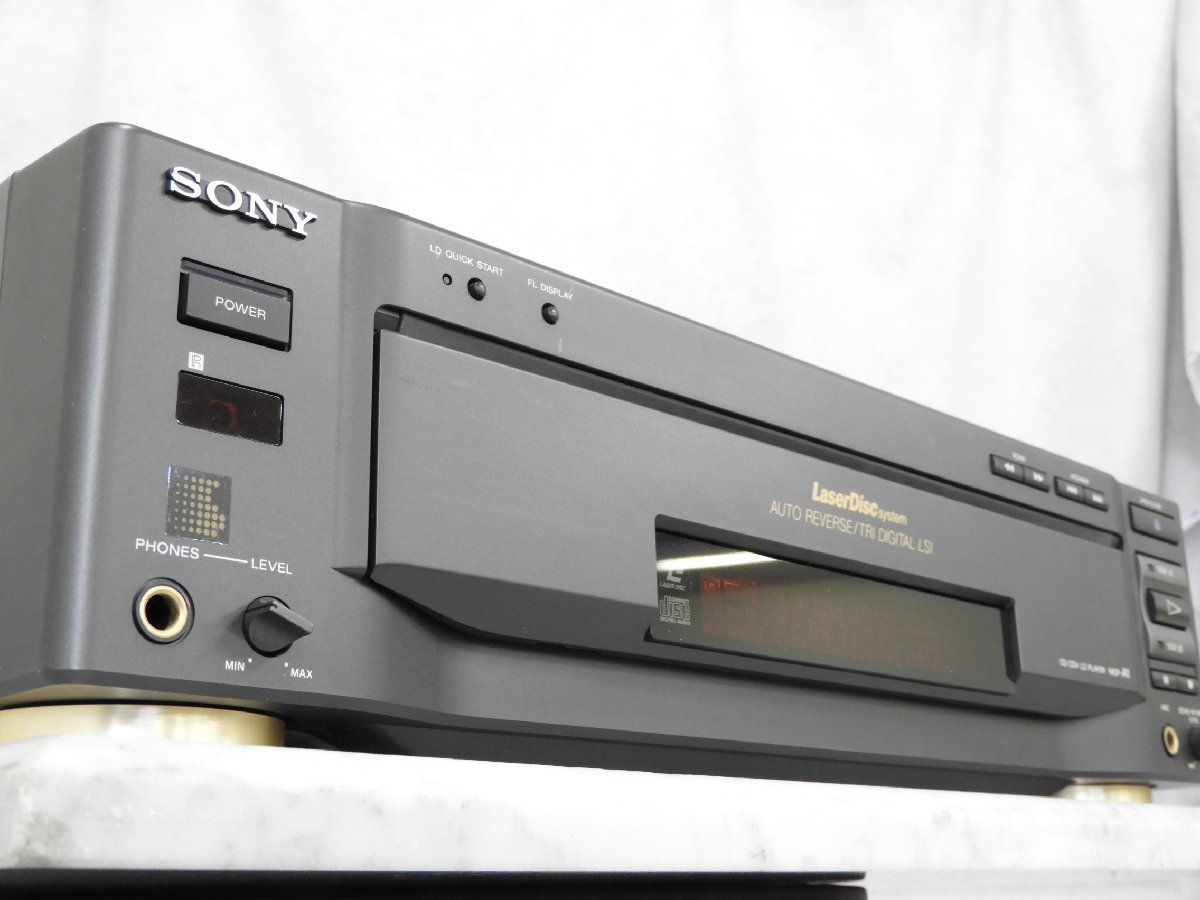 ソニー MDP-A1 2026年最新Yahoo!オークション 稀少⁄美品SONY Laser