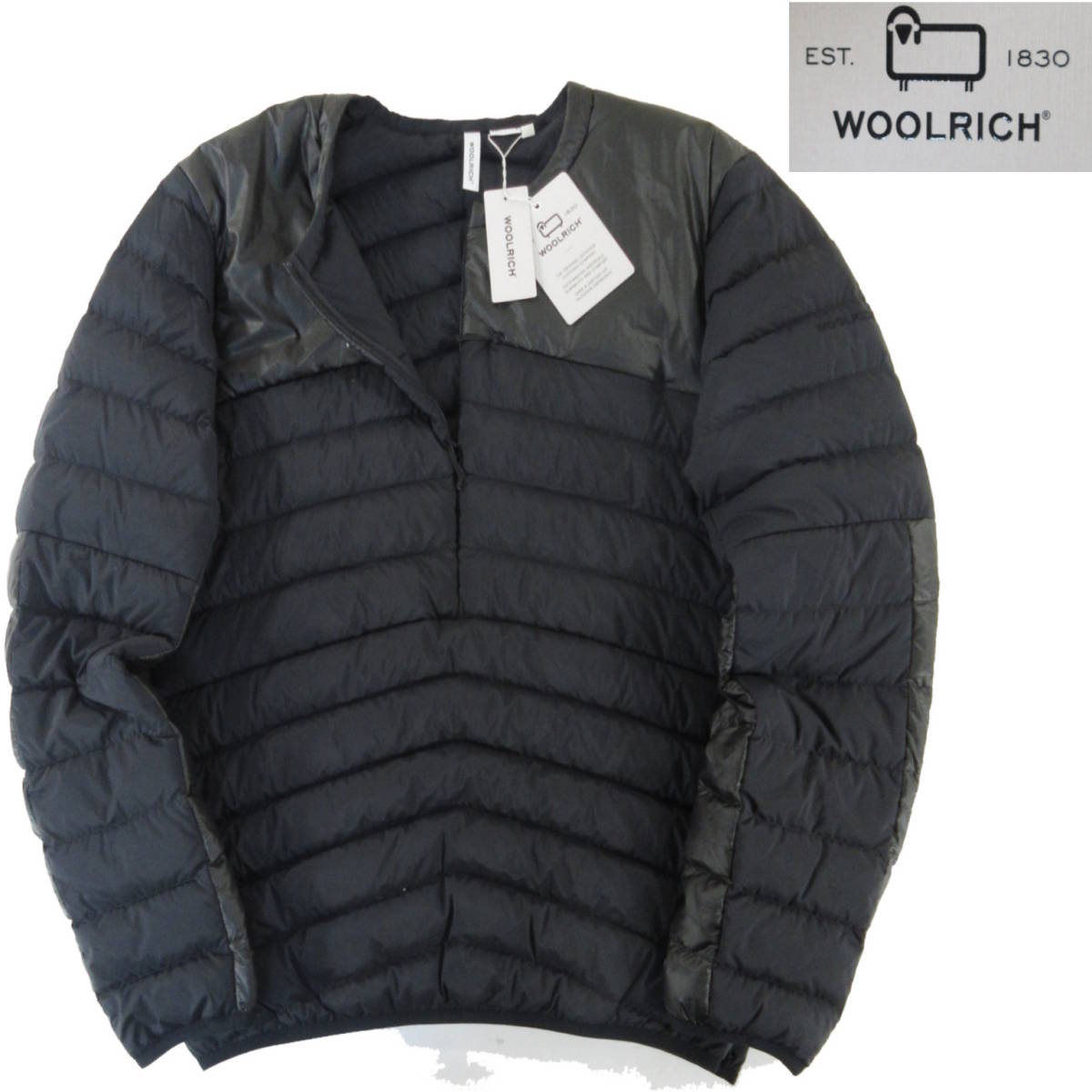 WOOLRICH ウールリッチ タンドラダウンプルオーバー ネイビー ライト 