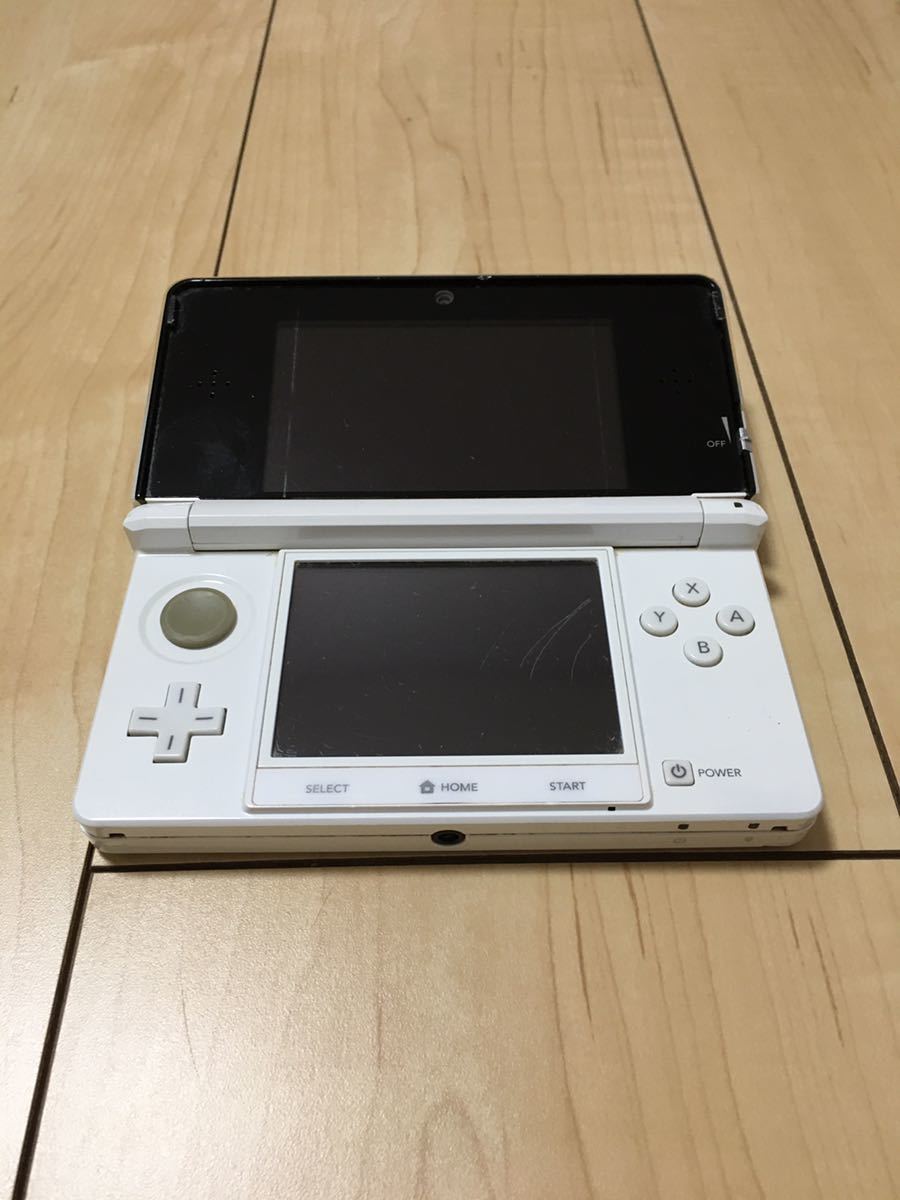 ニンテンドー3DS本体 ホワイト ジャンク Nintendo 3DS ホワイト 本体